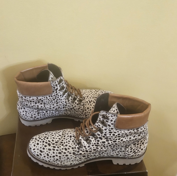 DIBA.True DrawTap Ponyhair Ankle Boots Size 10 EUC - Picture 4 of 9
